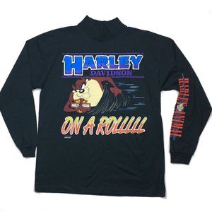 VTG 1993 Harley-Davidson Looney Tunes L/S Shirt